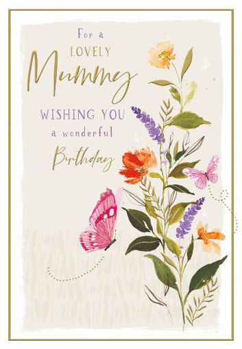 Picture of FOR A LOVELY MUMMY BIRTHDAY CARD